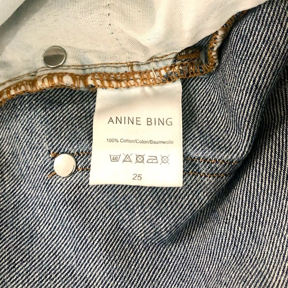 ANINE BING Medium Wash Straight Jeans - Picture 14 of 15
